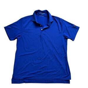Draddy Sport Ryan golf Polo blue size men’s small athleisure performance
